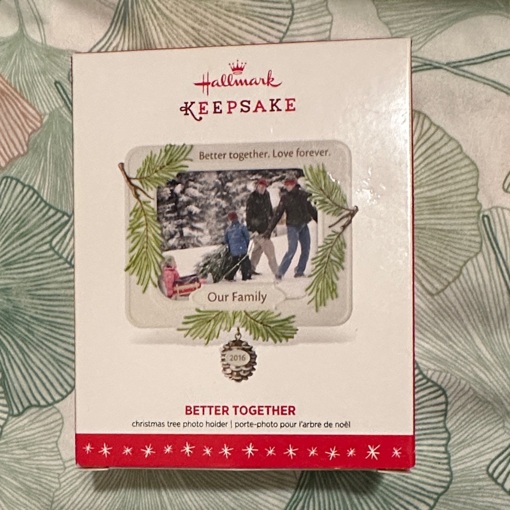 Hallmark Keepsake Better Together Ornament - White and Silver